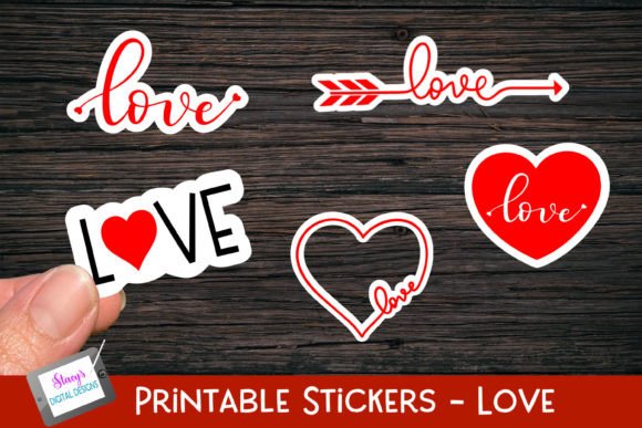 Download Printable Love Stickers - Printable Collection