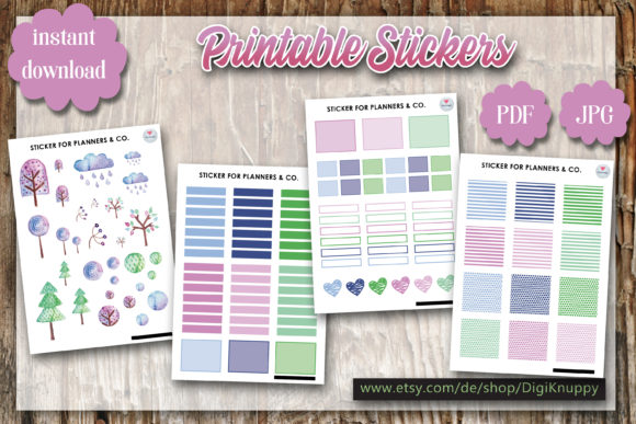 Download Printable Autumn Stickerset - Printable Collection