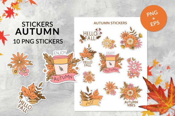 Download Printable Autumn Stickers - Printable Collection